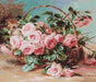 Cross Stitch Kit Luca-S - Basket of pink roses, B547 - Luca-S