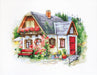 Cross Stitch Kit Luca-S - Beautiful Country House, BU4005 - HobbyJobby