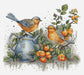 Cross Stitch Kit Luca-S - BU5031 Song of The Birds