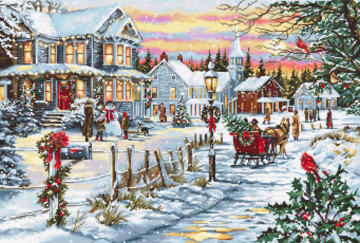 Cross Stitch Kit Luca-S - Christmas Eve, B595 - HobbyJobby