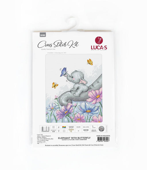 Luca-S Winter Toys JK034L Counted Cross-Stitch Kit