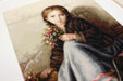 Cross Stitch Kit Luca-S - Girl selling flowers, B513 - Luca-S