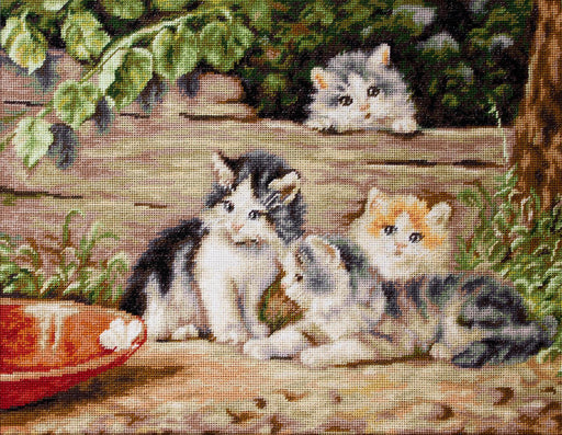 Cross Stitch Kit Luca-S - Kittens, B556 - Luca-S