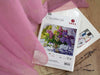 Cross Stitch Kit Luca-S - Lilac Bouquet, B7015 Cross Stitch Kits - HobbyJobby