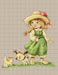 Cross Stitch Kit Luca-S - Little girl with a puppy and a kitten, B1104 - Luca-S