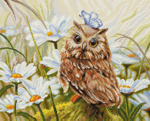 Cross Stitch Kit Luca-S - Lucky Owl, B7011 - Luca-S