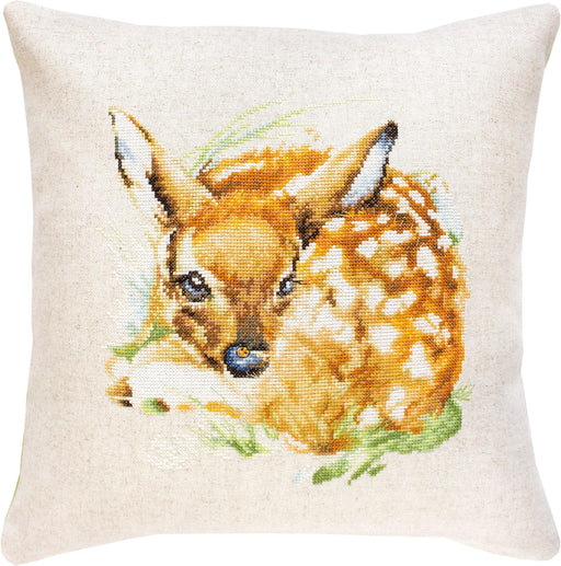 Cross Stitch Kit Luca-S - Pillow Case, PB180 Cross Stitch Kits - HobbyJobby