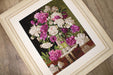 Cross Stitch Kit Luca-S - Red and White Peonies, B608 - Luca-S