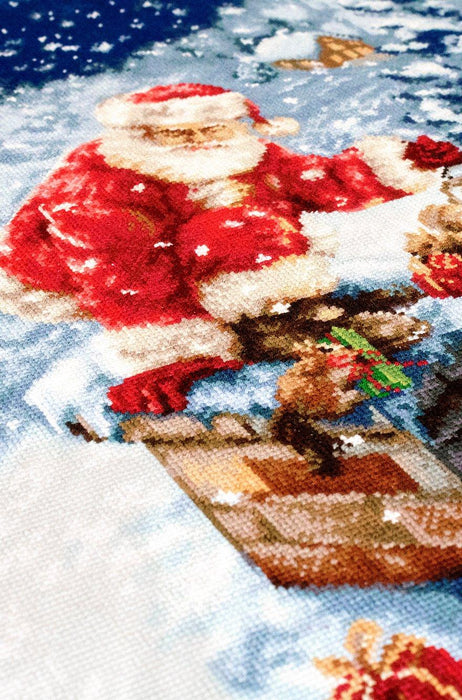 Cross Stitch Kit Luca-S - Santa Claus - Christmas Gifts, B577 - Luca-S