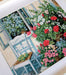 Cross Stitch Kit Luca-S - Terrace with flowers, BU4017 - HobbyJobby