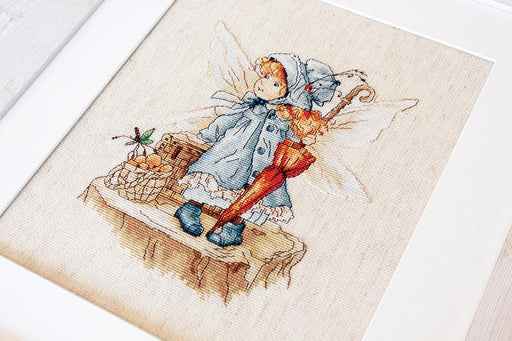 Cross Stitch Kit Luca-S - The Autumn Fairy, B1110 - Luca-S