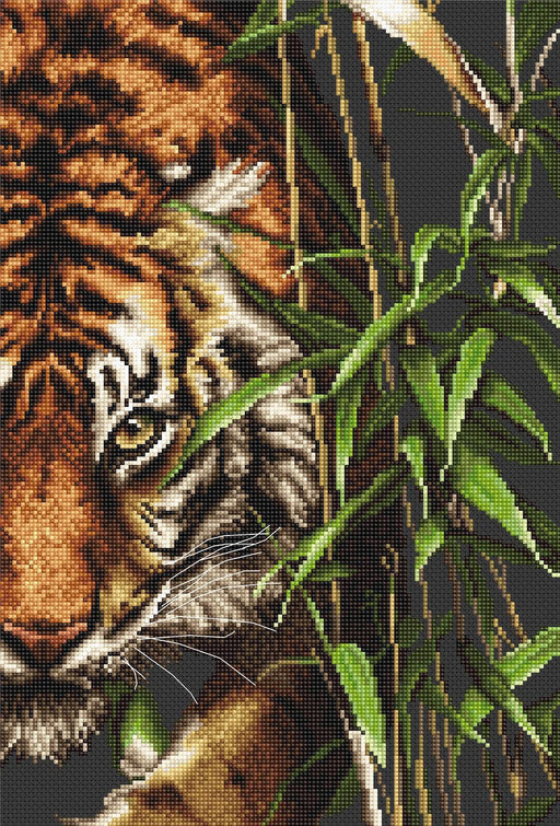 Cross Stitch Kit Luca-S - Tiger, B2356 - Luca-S