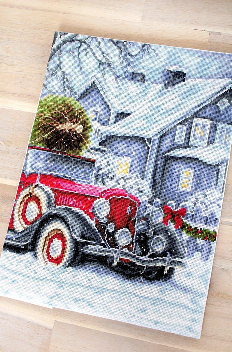 Cross Stitch Kit Luca-S - Winter Holidays, BU4010 - HobbyJobby