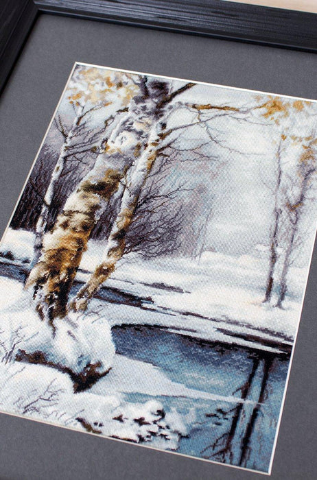 Cross Stitch Kit Luca-S - Winter Landscape, B560 - Luca-S