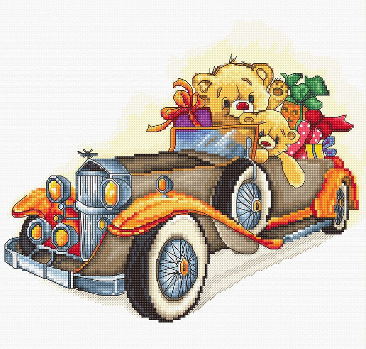 Cross Stitch Kit Luca-S - Wonderful Day Cross Stitch Kits - HobbyJobby