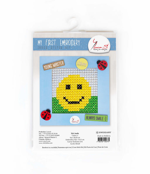 Cross Stitch Kit Luca-S - X01 Smile Cross Stitch Kits - HobbyJobby