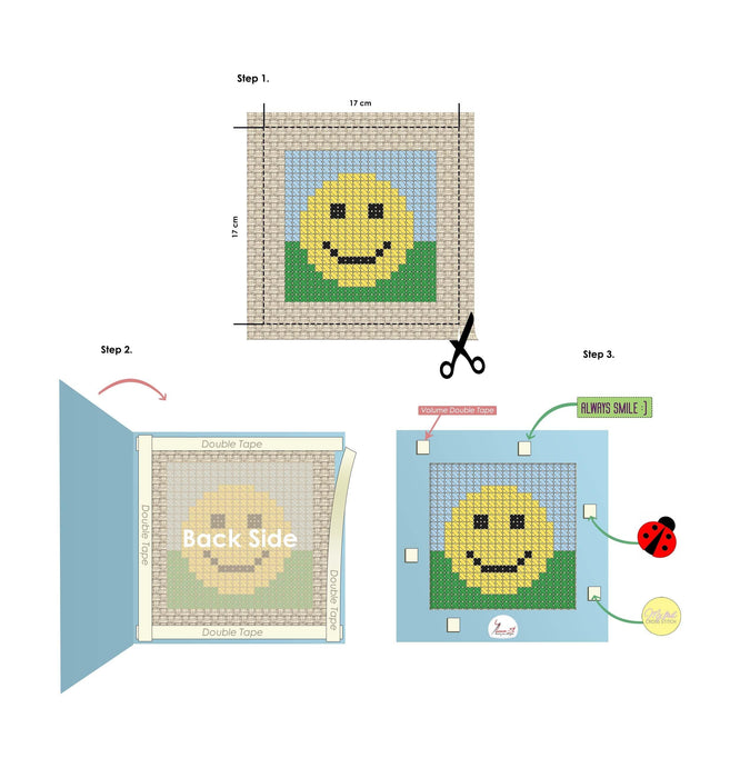 Cross Stitch Kit Luca-S - X01 Smile Cross Stitch Kits - HobbyJobby