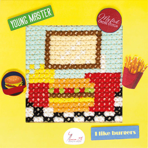 Cross Stitch Kit Luca-S - X02 Mcdonald’s Cross Stitch Kits - HobbyJobby