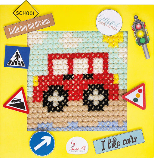 Cross Stitch Kit Luca-S - X04 Car Cross Stitch Kits - HobbyJobby