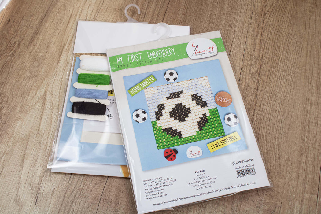 Cross Stitch Kit Luca-S - X08 Ball Cross Stitch Kits - HobbyJobby