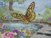 Cross Stitch Kit Maia - Butterfly Cross Stitch Kits - HobbyJobby