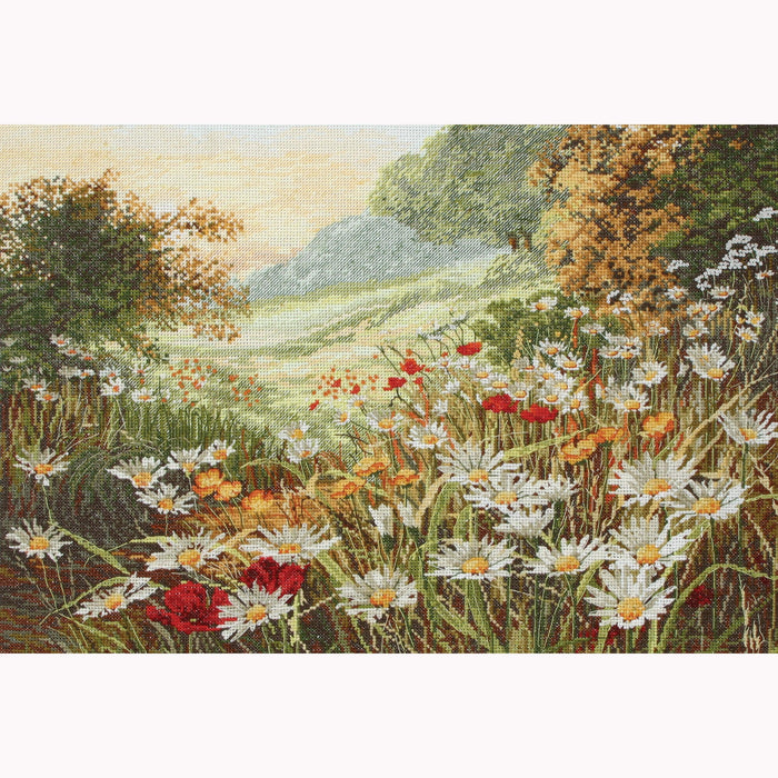 Cross Stitch Kit Maia - Evening Sun Cross Stitch Kits - HobbyJobby