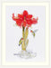 Cross Stitch Kit Merejka - Amaryllis, K-202 Cross Stitch Kits - HobbyJobby