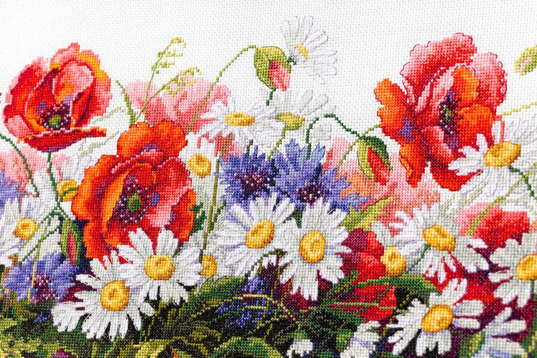 Cross Stitch Kit Merejka - Field Beauties, K-163 Cross Stitch Kits - HobbyJobby