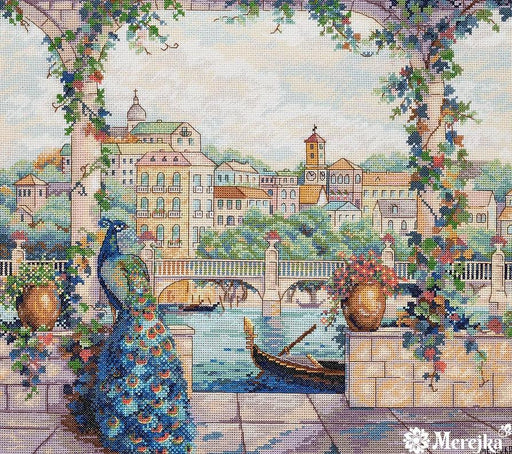 Cross Stitch Kit Merejka - Palace Pier, K-157 Cross Stitch Kits - HobbyJobby