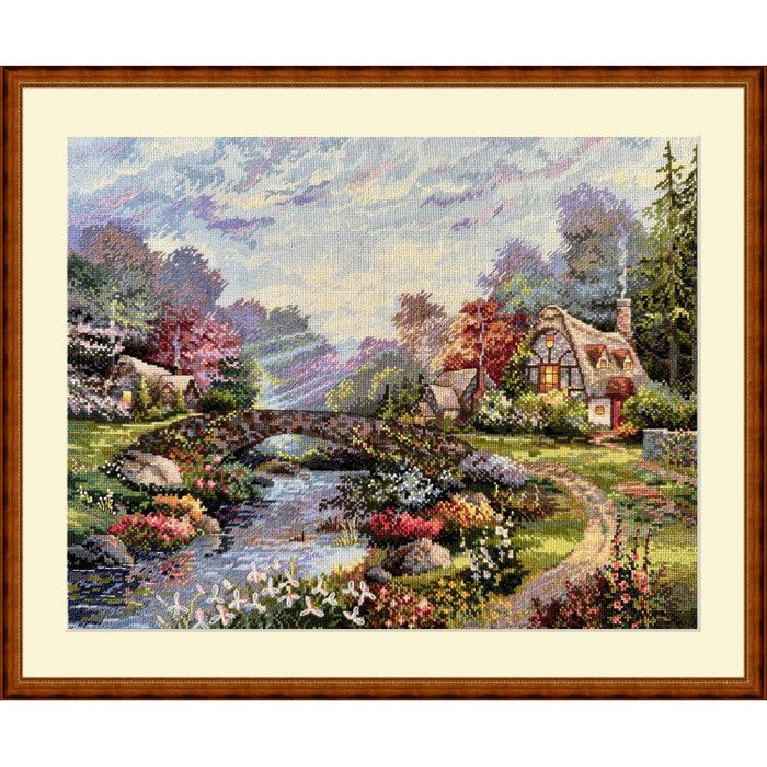 Cross Stitch Kit Merejka "Springtime Glory" Merejka Cross Stitch Kits - HobbyJobby