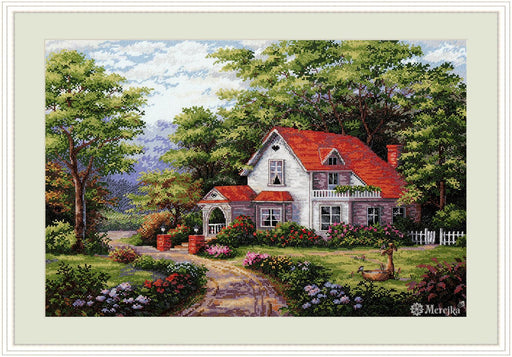 Cross Stitch Kit Merejka - Sterling Estate, K-170 Cross Stitch Kits - HobbyJobby