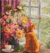 Cross Stitch Kit Merejka - Summer Afternoon, K-86 Cross Stitch Kits - HobbyJobby