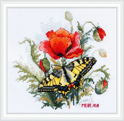 Cross Stitch Kit Merejka - Summer Meadow, K-206 Cross Stitch Kits - HobbyJobby