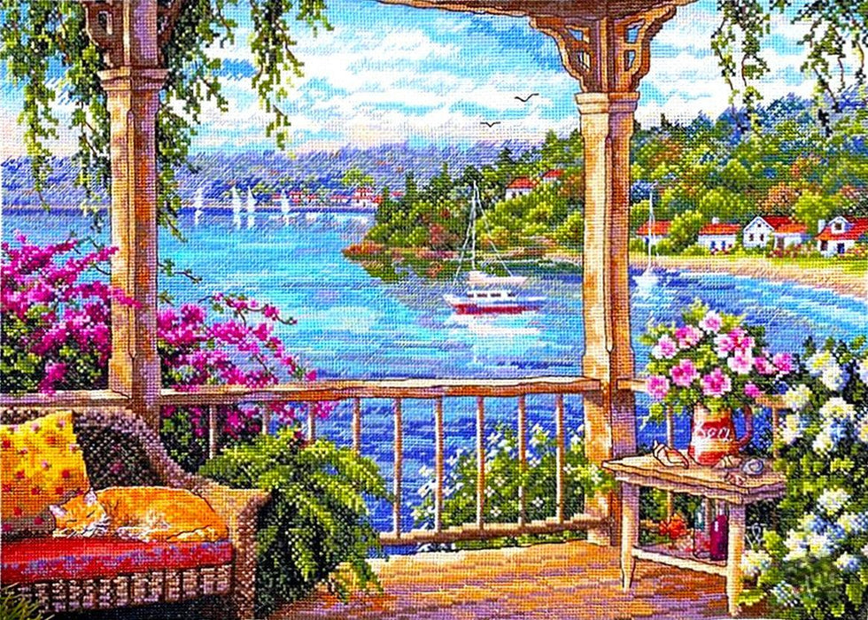 Cross Stitch Kit Merejka - Tranquility, K-184 Cross Stitch Kits - HobbyJobby