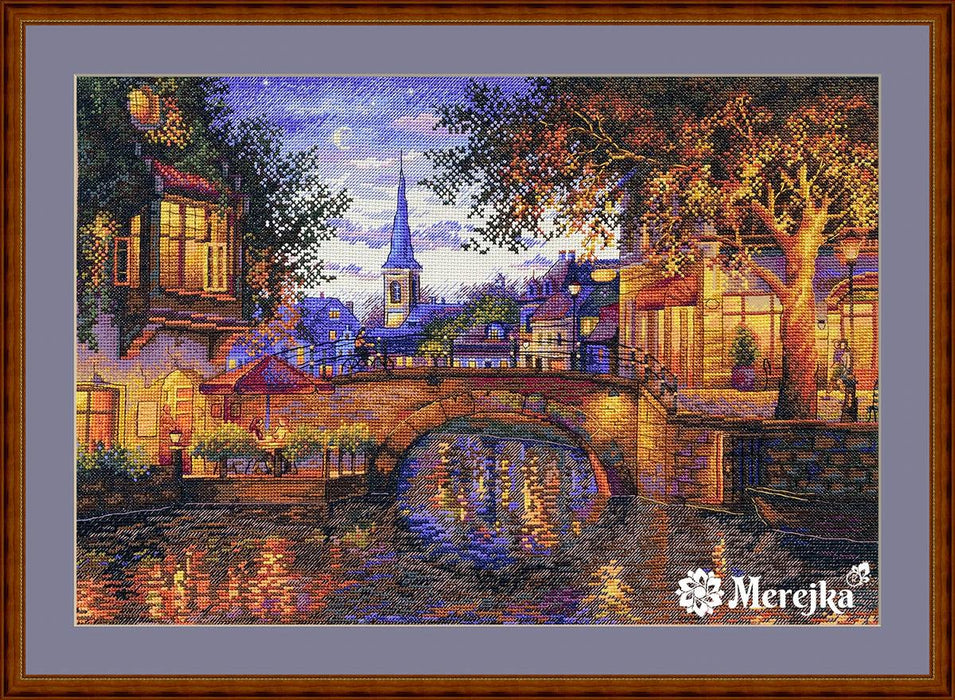 Cross Stitch Kit Merejka - Twilight Reflection, K-186 Cross Stitch Kits - HobbyJobby