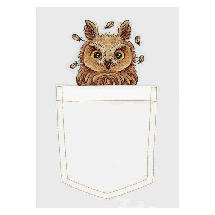 Cross Stitch Kit MP Studia - Curious Owl MP Studia Cross Stitch Kits - HobbyJobby