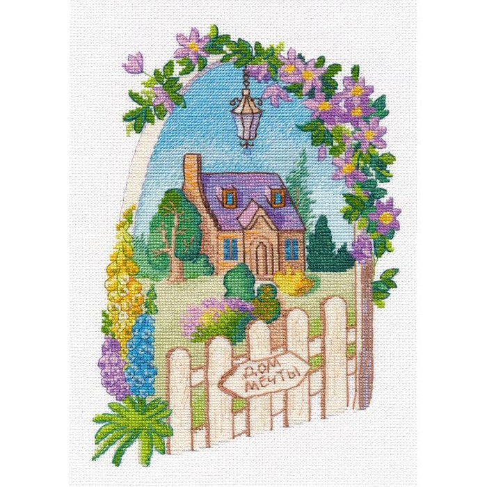 Cross Stitch Kit Oven - Summer Mood, 1537 Oven Cross Stitch Kits - HobbyJobby