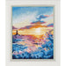 Cross Stitch Kit Oven - Sunset at the Sea, S1182 Oven Cross Stitch Kits - HobbyJobby