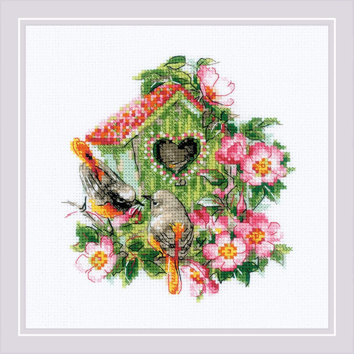 Cross Stitch Kit Riolis - Happy Together, R2092 Cross Stitch Kits - HobbyJobby