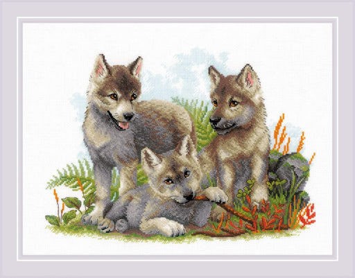 Cross Stitch Kit Riolis - Sons of the Forest, R2076 Cross Stitch Kits - HobbyJobby