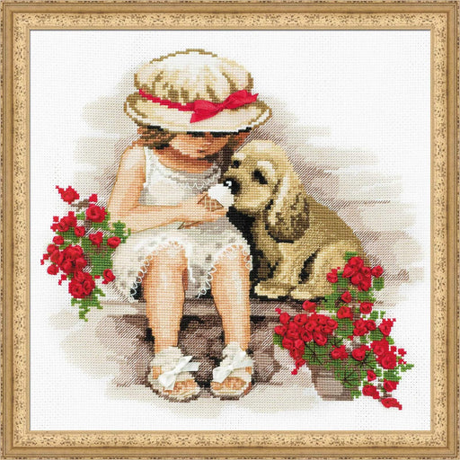 Cross Stitch Kit Riolis - Sweet Tooth, R1333 Cross Stitch Kits - HobbyJobby