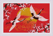 Cross Stitch Kit Riolis - Under Heaven. Cranes, 2077 Cross Stitch Kits - HobbyJobby