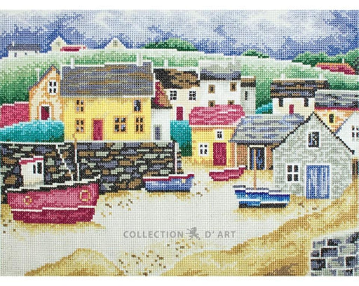 Cross Stitch Kit RTO - "Fishermans Village" Cross Stitch Kits - HobbyJobby