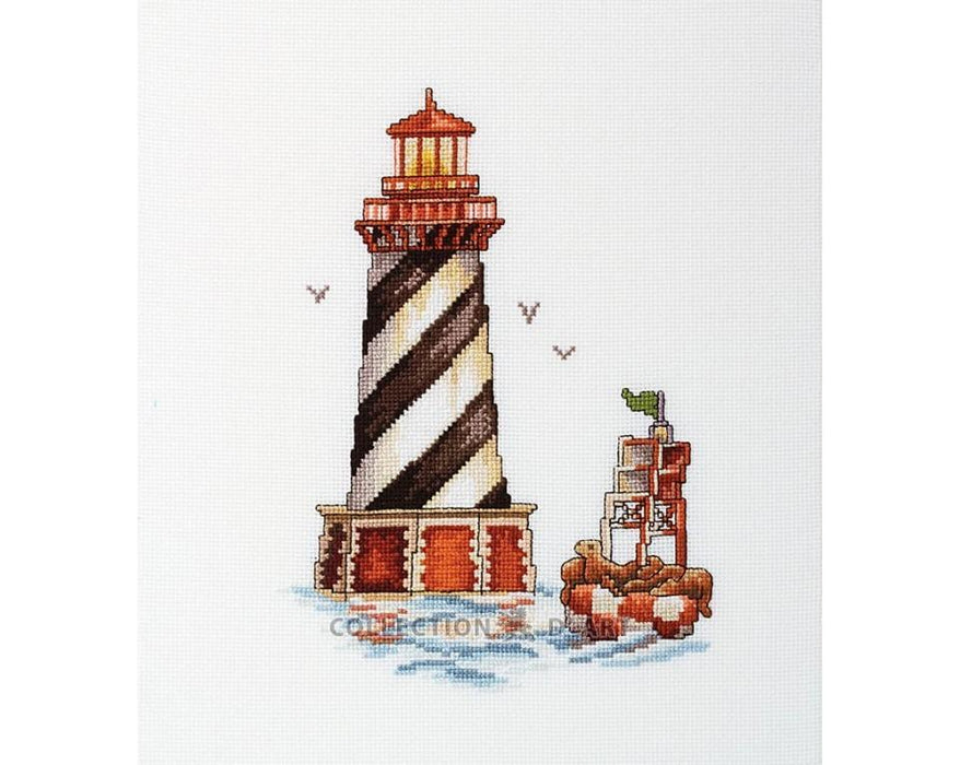 Cross Stitch Kit RTO - "Lighthouse "Seal bay" Cross Stitch Kits - HobbyJobby