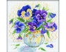 Cross Stitch Kit RTO - "Pansies" Cross Stitch Kits - HobbyJobby