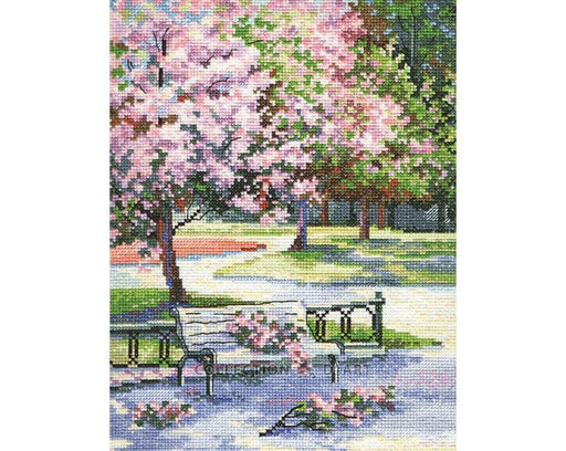 Cross Stitch Kit RTO - "Spring in the park" Cross Stitch Kits - HobbyJobby