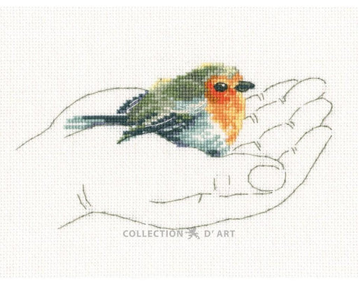 Cross Stitch Kit RTO - "Warmth in palms" Cross Stitch Kits - HobbyJobby