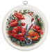 Cross Stitch Kit with Hoop Included Luca-S - Composition With Poppies, BC209 Cross Stitch Kits - HobbyJobby