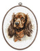 Cross Stitch Kit with Hoop Included Luca-S - The Cocker Spaniel, BC223 Cross Stitch Kits - HobbyJobby