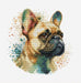 Cross Stitch Kit with Hoop Included Luca-S - The French Bulldog, BC207 Cross Stitch Kits - HobbyJobby